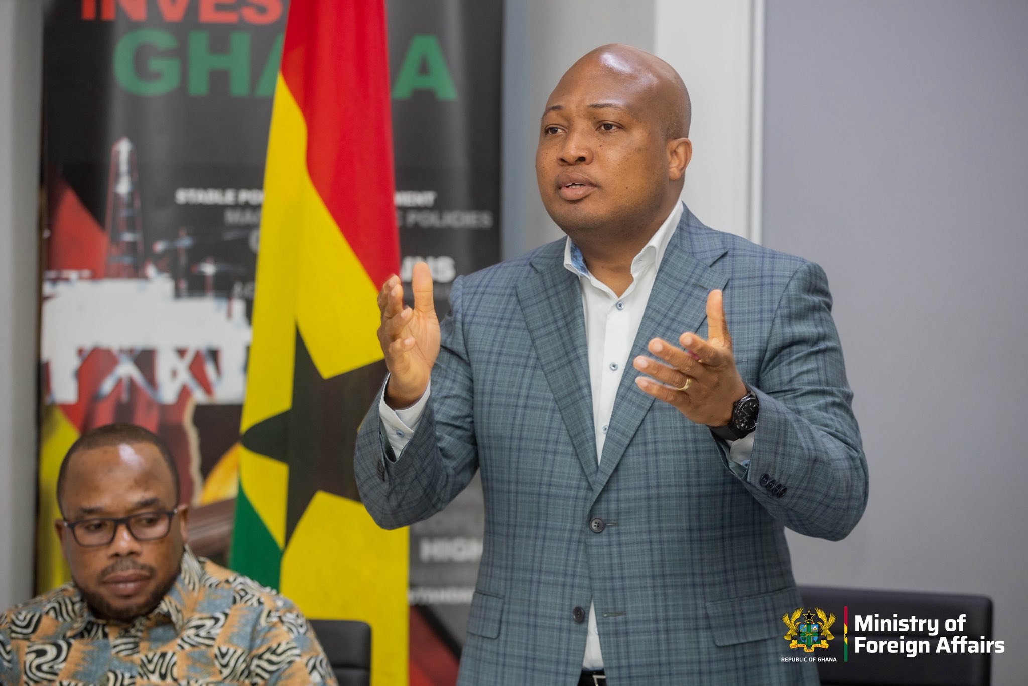 Ghana’s Minister for Foreign Affairs, Hon. Samuel Okudzeto Ablakwa's engagements with Ghanaians in South Africa