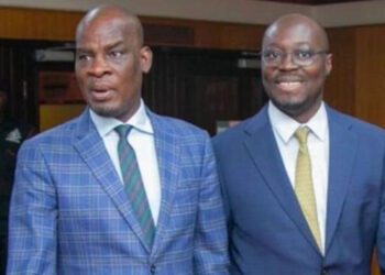 Hon. Haruna Iddrisu (L) and Dr Cassiel Ato Forson (R)