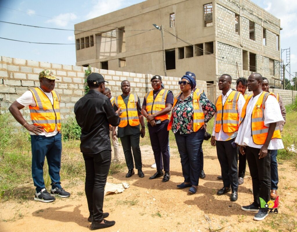 Dr. Mary Awusi GFZA CEO with Representatives at Philbro Groups New Integrated Refinery Project Site 2