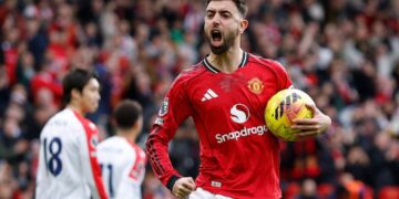 Bruno Fernandes has won Manchester United's Player of the Year award twice in succession