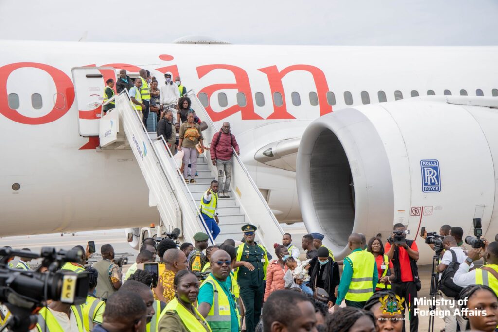 Ghana Evacuees from South Africa 4