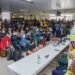Ghana Welcomes First Evacuees from South Africa with Reintegration Support 14 Minister for Foreign Affairs, Samuel Okudzeto Ablakwa welcoming Ghanaian evacuees from South Africa