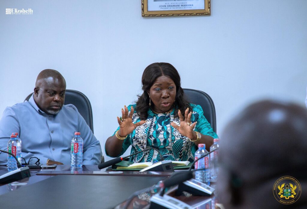 Trade Ministry Enforces Hardline Raw Rubber Export Ban to Anchor Value Chain 3 Hon. Elizabeth Ofosu Adjare Minister for Trade Agribusiness and Industry 1 1