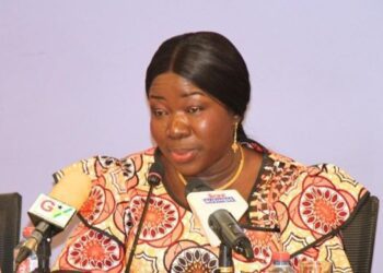 Hon. Elizabeth Ofosu-Adjare, Minister for Trade, Agribusiness and Industry, at the World Bank–ACET–ISSER Seminar