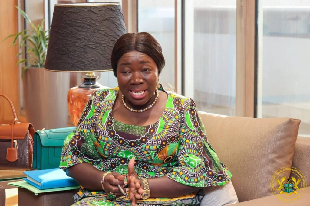 Hon. Elizabeth Ofosu Adjare Minister for Trade Agribusiness and Industry