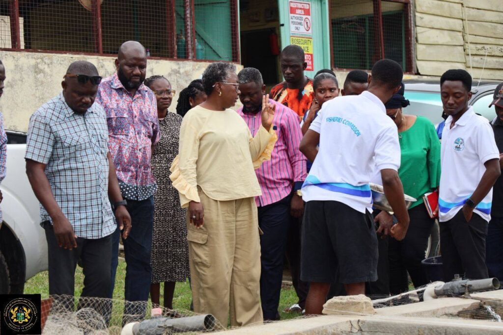 Fisheries Minister Concludes Inland Tour With Lake Bosomtwe Engagement 3 Hon. Emelia Arthur Minister for Fisheries and Aquaculture Development in the Ashanti Region 1