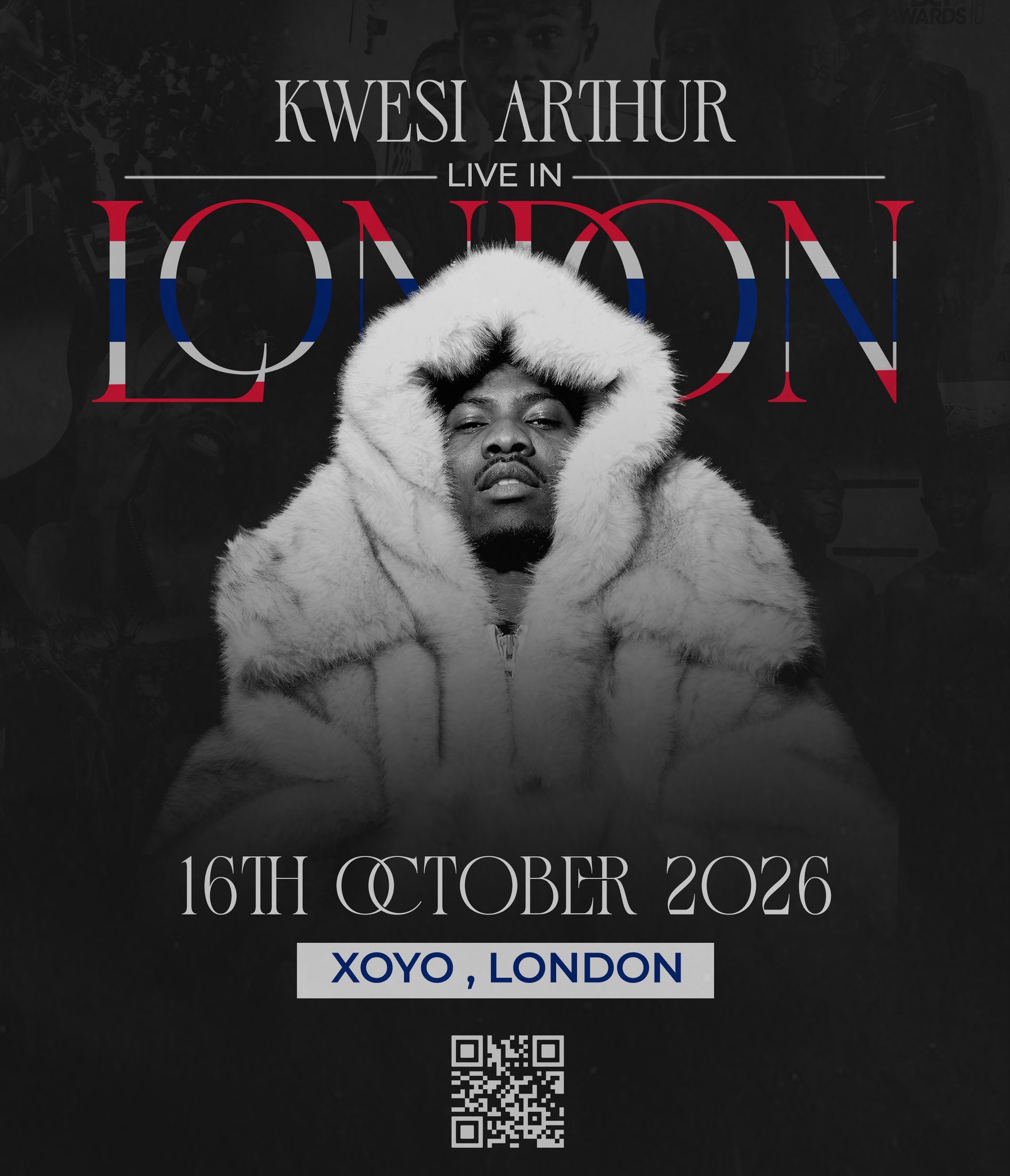 Kwesi Arthur Live in London flyer