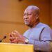 From Declarations to Delivery: Mahama Charts New Global Health Path at Geneva 14 President John Dramani Mahama speaking at the Accra Reset High-Level Geneva Convening, Switzerland