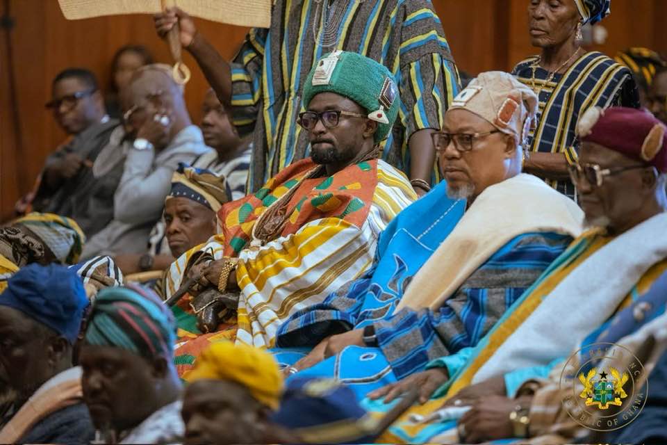 Mahama with Northern Regional House of Chief 3