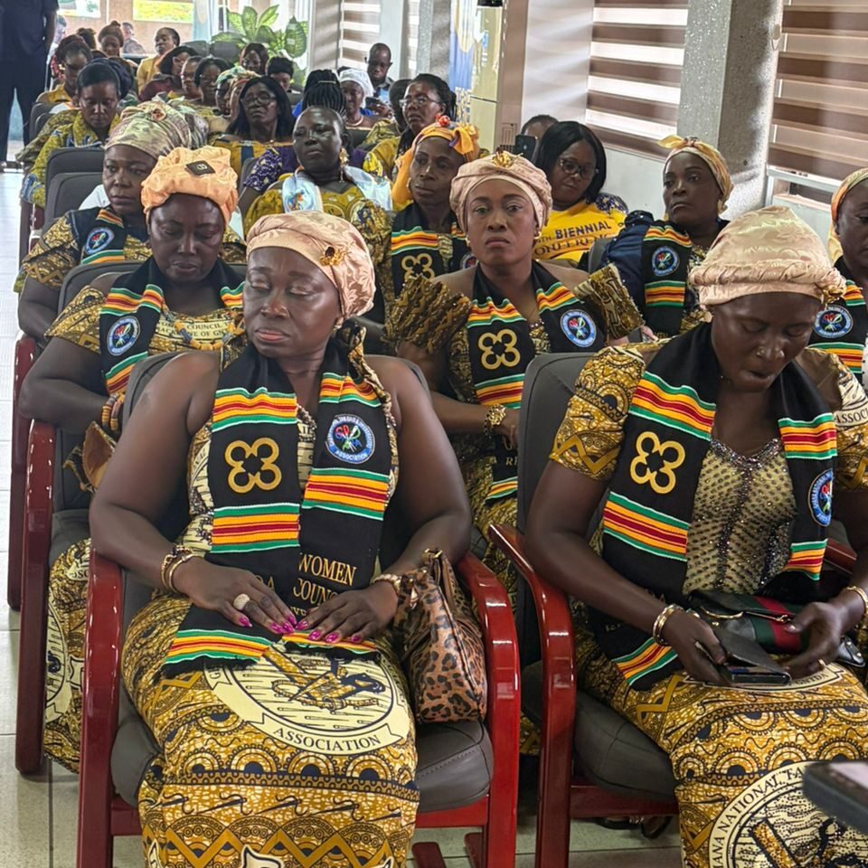 Members of the Ghana National Tailors and Designers Association GNTDA in attendance during the Wo Nkɔsoɔ MSME Capacity Building Initiative at the Great Hall KNUST edited