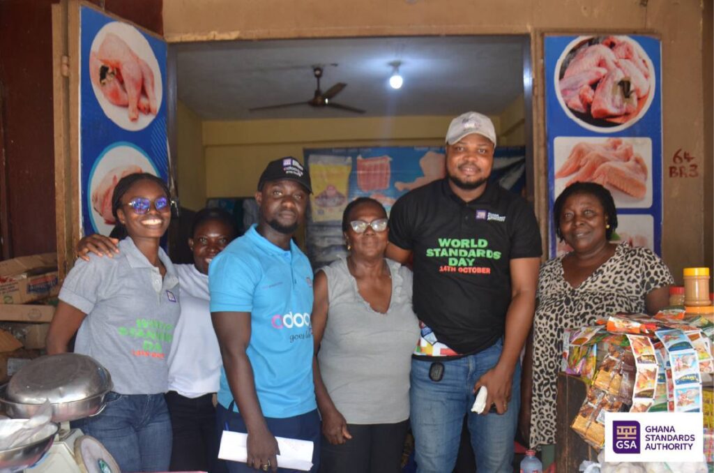 Metrology Directorate Officials at the Madina Market 3