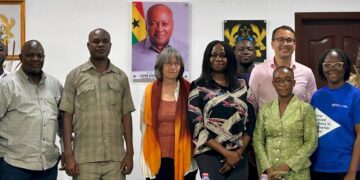 Ministry of Fisheries and Aquaculture Development Representatives, with United Nations Delegation