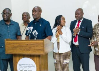 GNCCI Realigns 2026 Business Awards With AI Innovation 2 Mr. Prince Ackuaku, Chairperson of the GNCCI’s Awards Planning Committee, with GNCCI Executives
