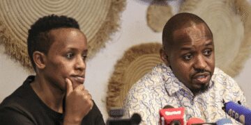 Activists Boniface Mwangi and Agather Atuhaire