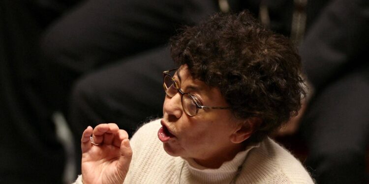 France’s Ecological Transition Minister, Monique Barbut