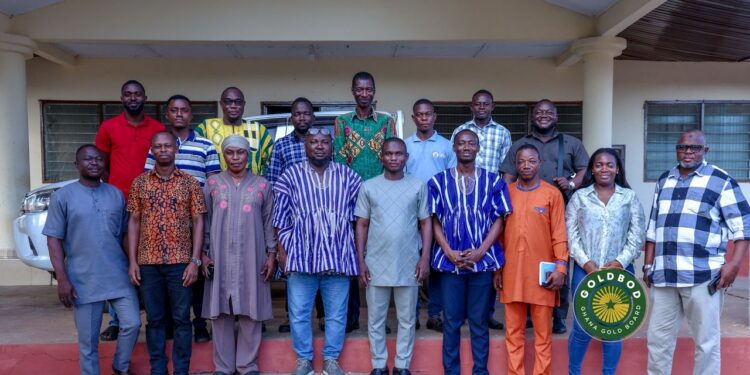 GoldBod Extends Responsible Small-Scale Mining Survey Initiative to Northern Ghana 1 Ghana Gold Board (GoldBod) Officers