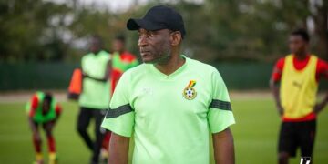 Black Starlets head coach, Dr. Prosper Nartey Ogum