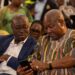 President John Dramani Mahama with Hon. Ato Forson, Finance Minister