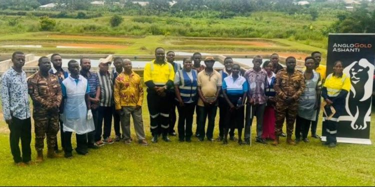 AngloGold Ashanti Advances Local Aquaculture With Intensive Field Training 1 Capacity-Building Training Session at the PAC at Tano Odumasi