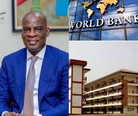 Haruna Iddrisu with World Bank