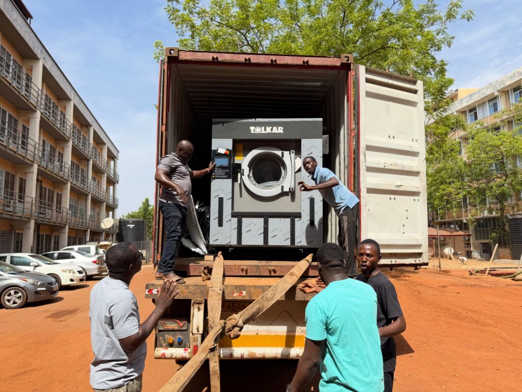 HealthTech Ghana Delivers High Capacity Laundry Solution to Tamale Teaching Hospital 3