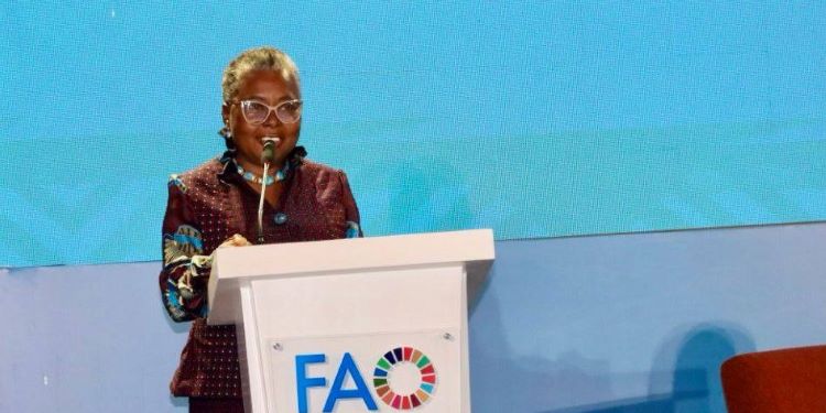 MoFAD Partners with FAO to Restructure African Agrifood Defenses 1 Hon. Emelia Arthur, Minister for Fisheries and Aquaculture Development