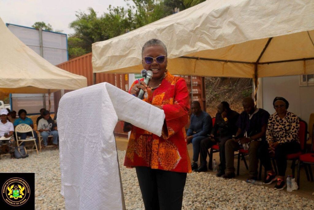 MoFAD, R&B Farms to Convert Abandoned Quarry Pits into Aquaculture Hubs 2 Hon. Emelia Arthur Minister for Fisheries and Aquaculture Development 11