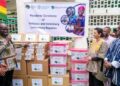 Hon. Eric Opoku, Minister for Food and Agriculture, Receives FAO Logistical Intervention