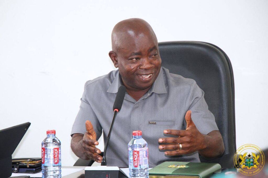 MoTAI Secures Parliamentary Backing for Industrial Reforms 2 Hon. Sampson Ahi Deputy Minister of Trade Agribusiness and Industry