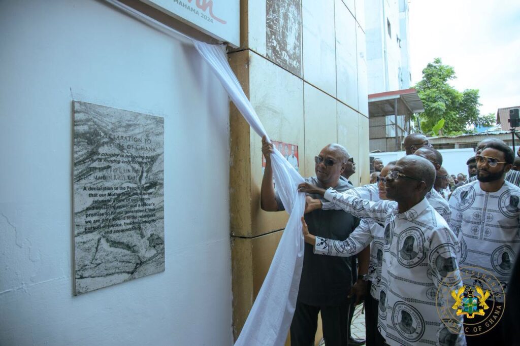 President Mahama Pledges Better Living Standards for all Ghanaians 6 Mahama @NDC Headquarters 6
