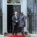 Ghana's President John Dramani Mahama and UK Prime Minister Keir Starmer at the Downing Street
