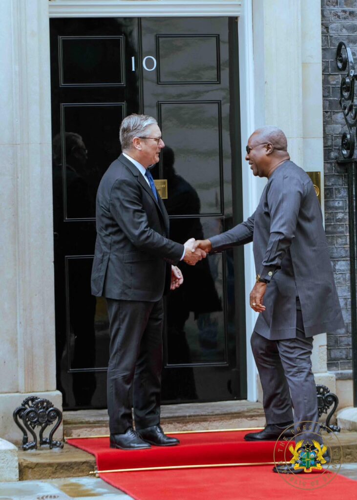 Mahama and Keir Starmer 3