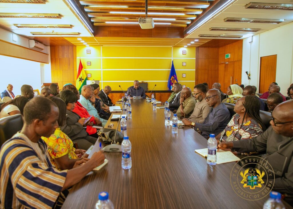 Mahama with CSOs 13