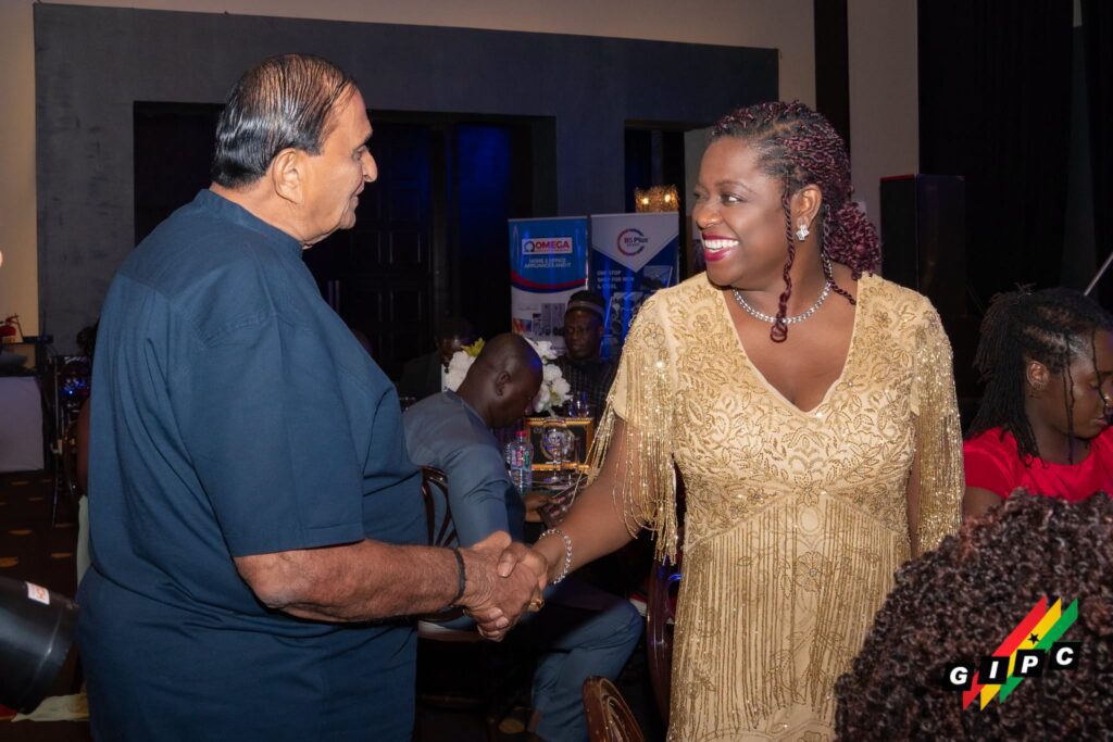 Mrs Naa Lamle Orleans Lindsay GIPCs Head of Legal Division at the 4th Edition of the Ghana Business League Awards 2026 1