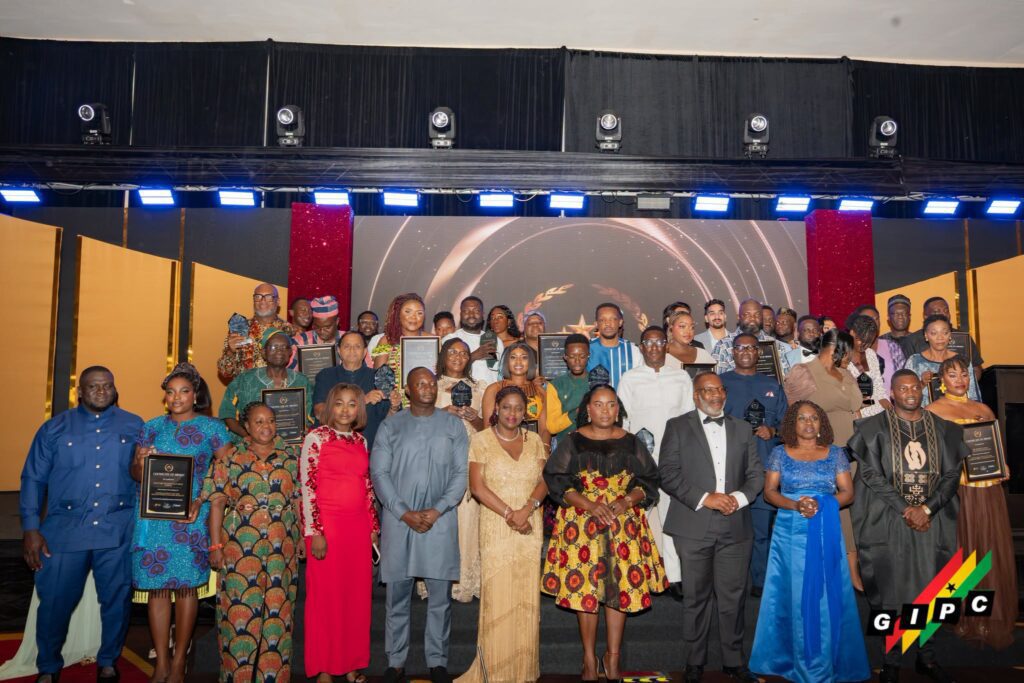 Mrs Naa Lamle Orleans Lindsay GIPCs Head of Legal Division at the 4th Edition of the Ghana Business League Awards 2026 2