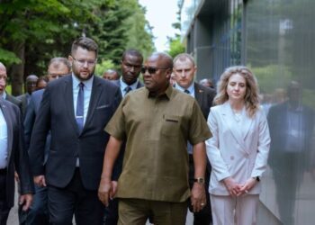 President John Dramani Mahama, in Brest with the Belarusian Authorities, and Team