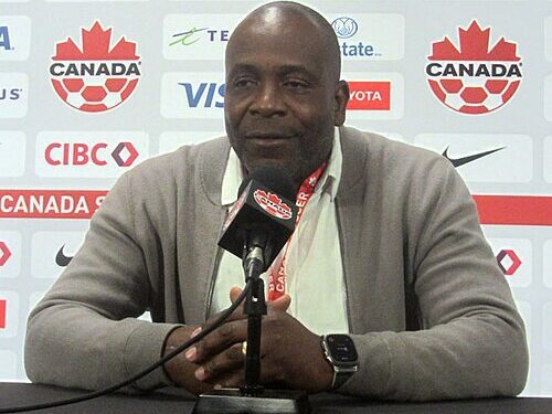 Asante Kotoko Confirm Purl Menzo as Director of Football 1 Stanley Purl Menzo speaking at a post-match press conference