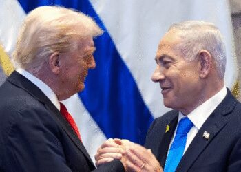 y US President Donald Trump and  Israeli Prime Minister Benjamin Netanyahu