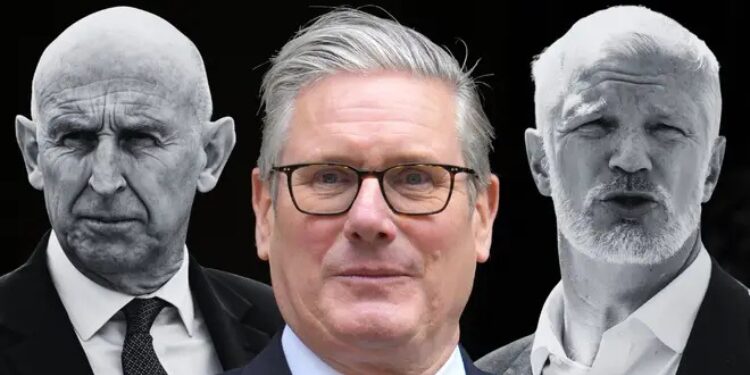 Starmer Under Pressure After Second Defence Resignation 1 John Healey - Keir Starmer - Al Carns