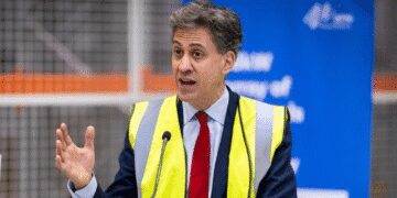 Energy Secretary, Ed Miliband