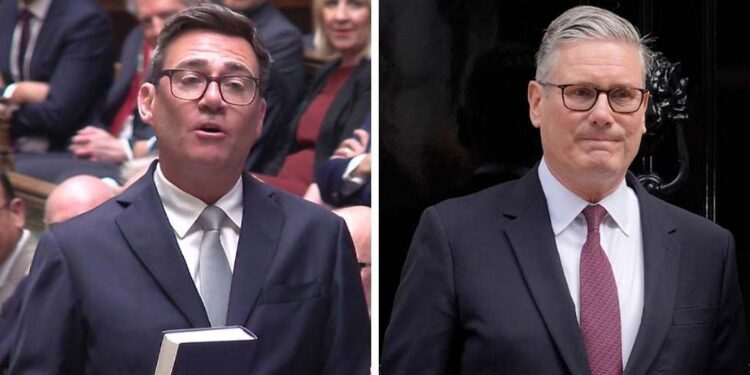 Burnham Sworn In as Makerfield MP as Starmer Resigns 1 Sudan Medical Supplies 35