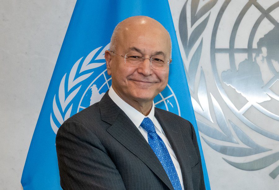 UN High Commissioner for Refugees Barham Salih