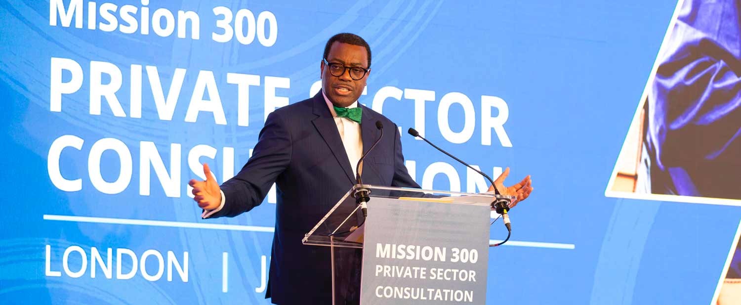 IMANI'S Veep Questions Whether World Bank's Mission 300 Delivered Any New Connections 2 a1 president afdb dr akinwumi adesina addresses mission 300 meeting in london 04 june 2025