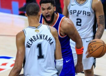 New York Knicks beat San Antonio Spurs in Game 2 of the NBA finals at the Frost Bank Center in San Antonio