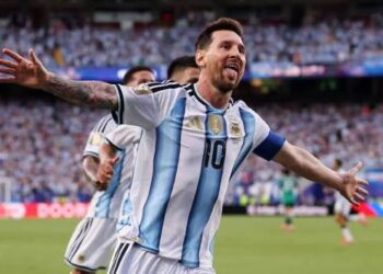 Messi Breaks Klose's World Cup Record in Argentina's Win Over Austria 4 Lionel Messi celebrates Record-breaking strike against Austria