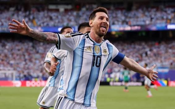 Messi Breaks Klose's World Cup Record in Argentina's Win Over Austria 1 Lionel Messi celebrates Record-breaking strike against Austria