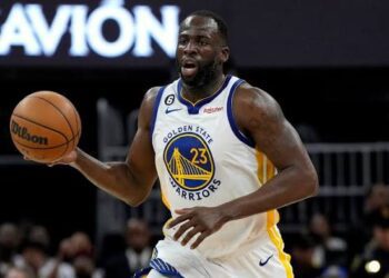 Draymond Green in action for the Golden State Warriors