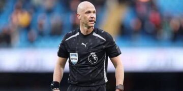 English referee Anthony Taylor