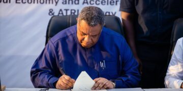 Goosie Tanoh, the Presidential Adviser on the 24-Hour Economy and Accelerated Export Development
