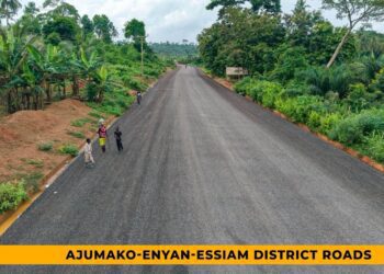 Ajumako District Roads